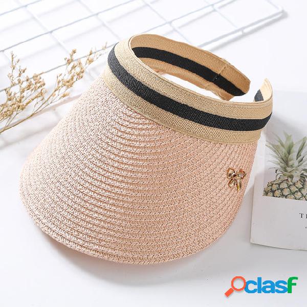 Sky Top Grass Hat Female Holiday Vacation Leisure