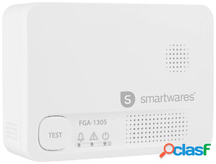Smartwares FGA-13051 Rilevatore di gas inclusa batteria con