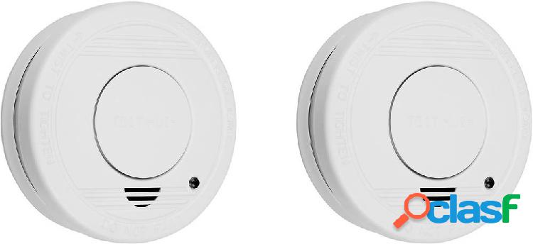 Smartwares FSM-11512 Rilevatore di fumo Kit da 2 inclusa
