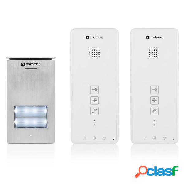 Smartwares Sistema Audio Citofono 2 Appartamenti
