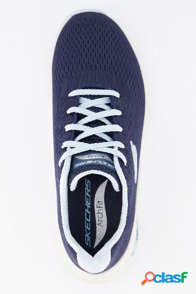 Sneakers Skechers con mesh, memory foam e larghezza comfort,