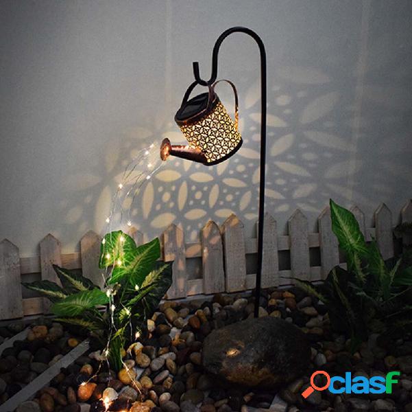 Solar Light LED Solar Watering Can Lamps Garden Decoration