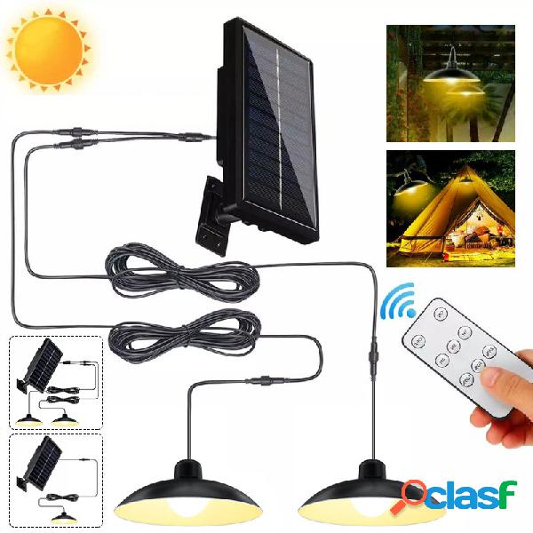 Solar Pendant Light with Remote Control IP65 Waterproof