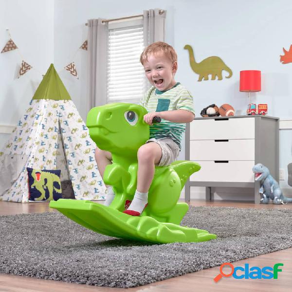 Step2 Giocattolo Cavalcabile a Dondolo Dino Rocker Verde