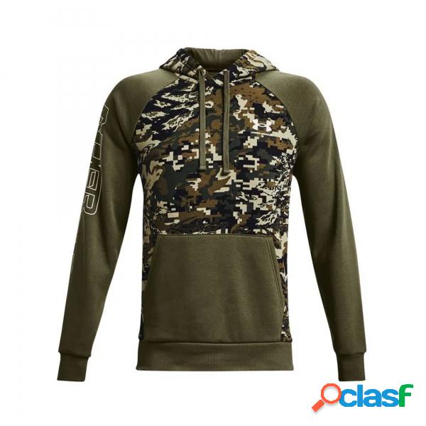 Sudadera Ua Rival Flc Camo Script Hd Under Armour - Inizio -