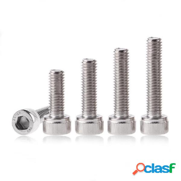 Suleve™ M3SH10 50Pcs M3 304 Stainless Steel 10-20mm Hex