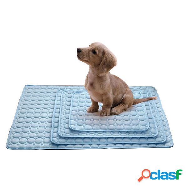 Summer Ice Pad Pet Dog Kitty Cooling Pet Bed Ice Pad Cushion