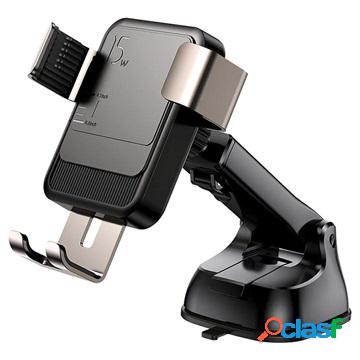 Supporto per Auto / Caricabatterie Wireless QI Joyroom