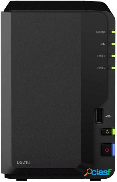 Synology Diskstation DS218 Alloggiamento server NAS 2 Bay