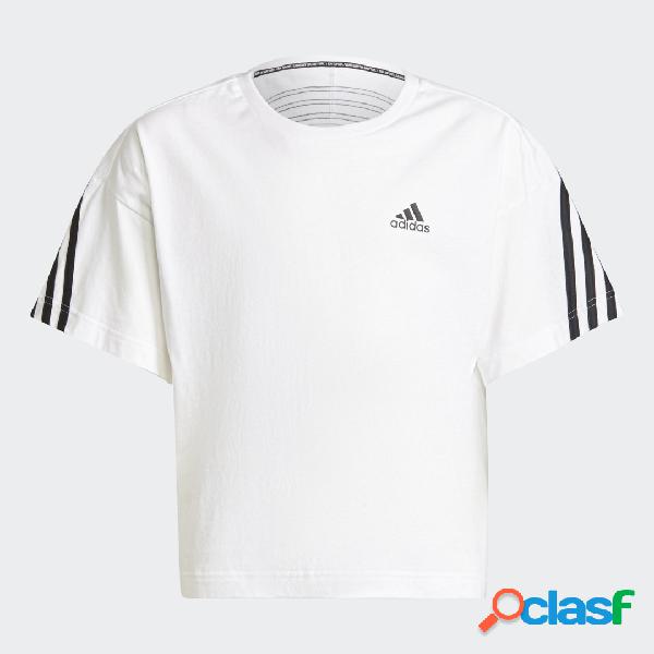 T-shirt Organic Cotton Future Icons Sport 3-Stripes Loose