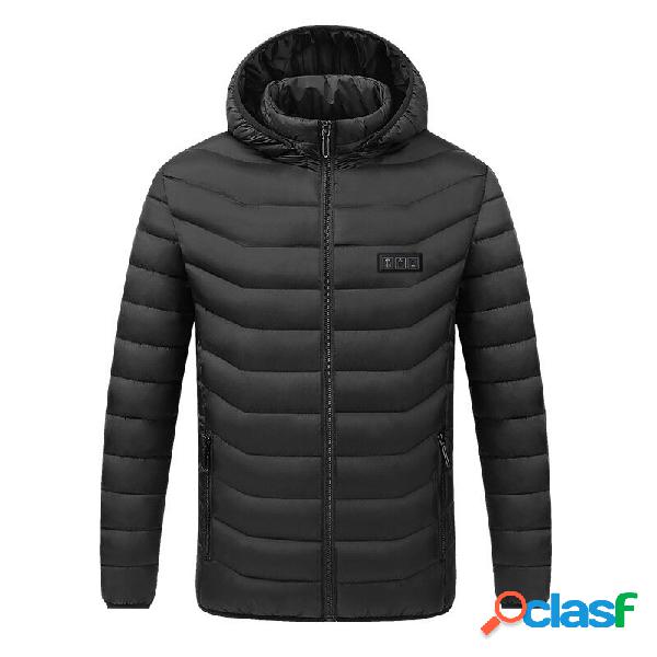 TENGOO Intelligent Heating Hooded Cotton Clothes Eleven