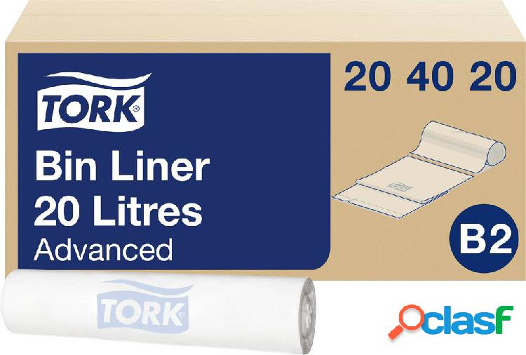 TORK 204020 Sacchetto per rifiuti 20 l Bianco 1000 pz.