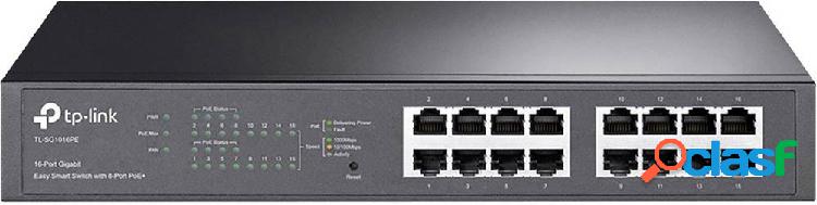 TP-LINK TL-SG1016PE Switch di rete 16 Porte Funzione PoE