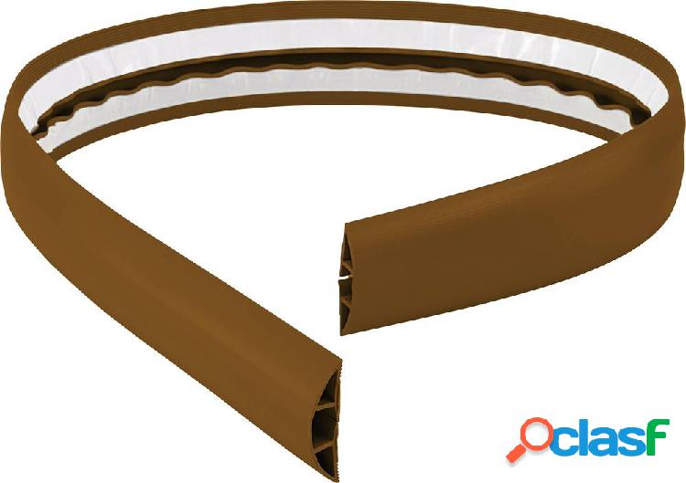 TRU COMPONENTS Ponte passacavi 1570429 PVC Marrone Numero