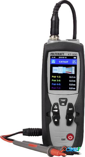 Tester cavi VOLTCRAFT KT-600 Rete