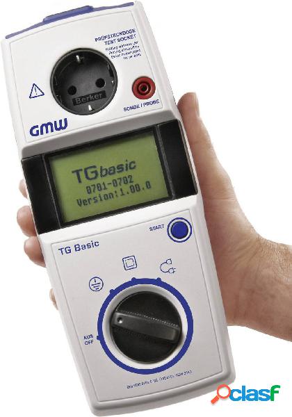 Tester di sicurezza GMW TG basic 1, strumento di prova VDE
