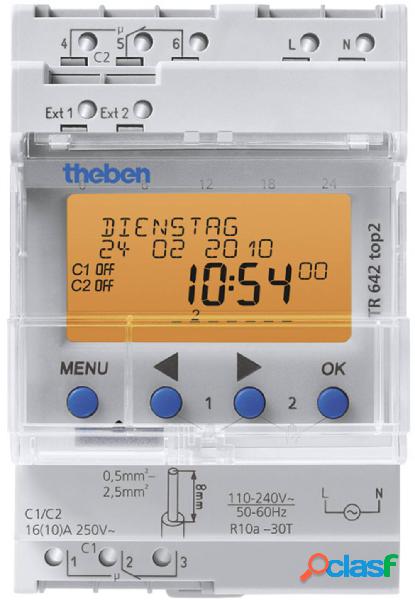 Theben 6420100 Timer per guida DIN