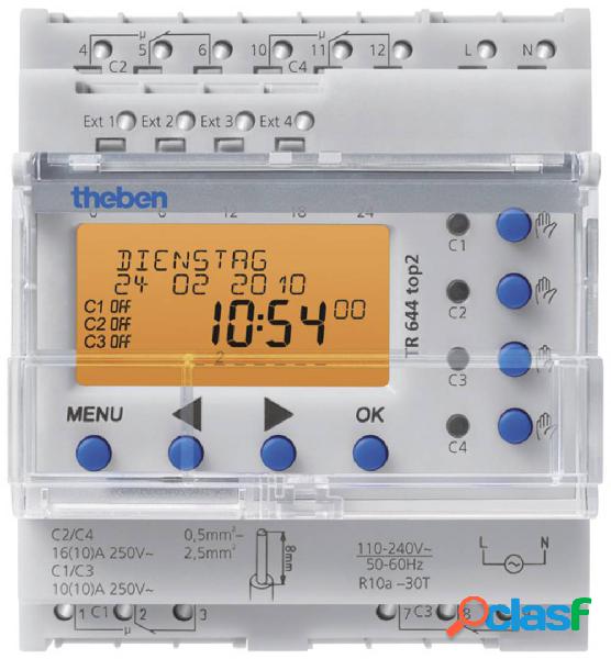 Theben 6440100 Timer per guida DIN