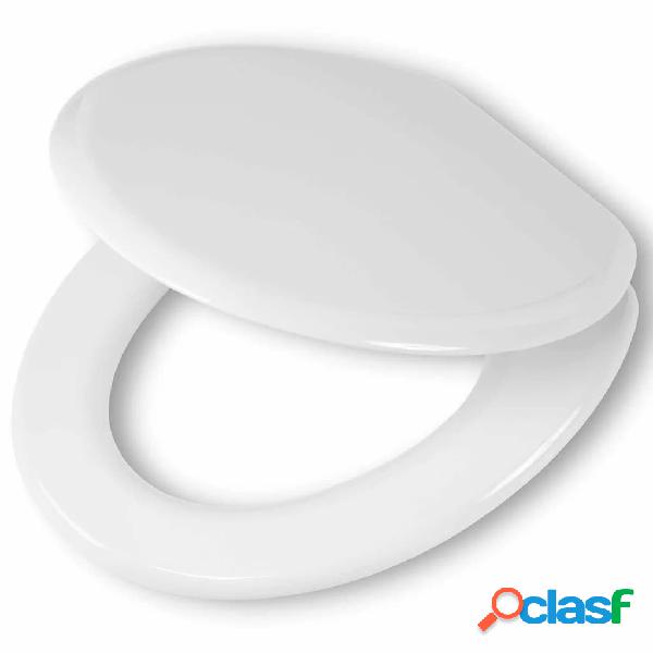 Tiger Sedile WC a Chiusura Morbida Reno in MDF Bianco