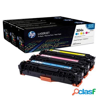 Toner Hp CF372AM (Conf. da 3 pz.) originale COLORE