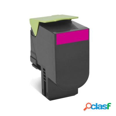 Toner Lexmark 80C2SME originale MAGENTA