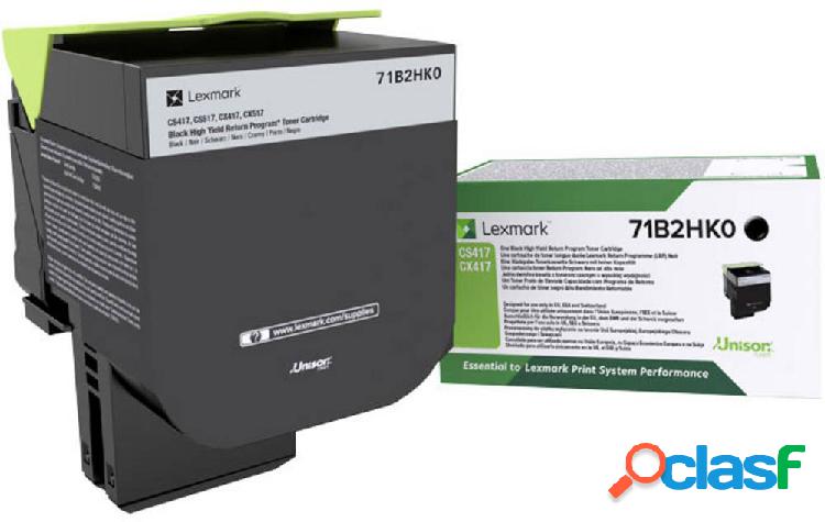 Toner return program Lexmark CS417 CS517 CX417 CX517