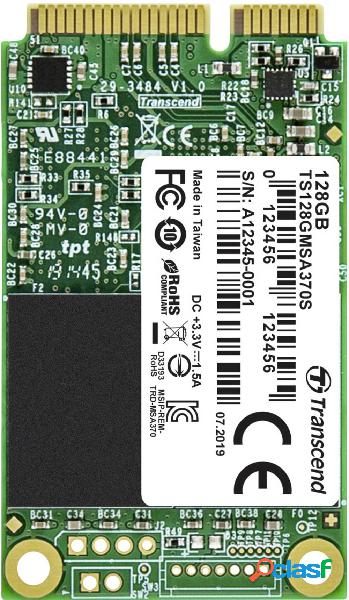 Transcend 128 GB Memoria SSD interna mSATA SATA 6 Gb/s