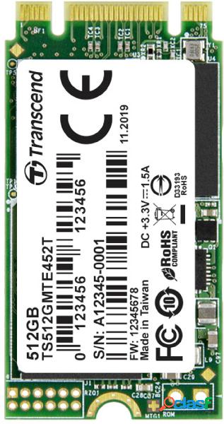 Transcend MTE452T 512 GB M.2 PCIe NVMe SSD 2242 M.2 NVMe