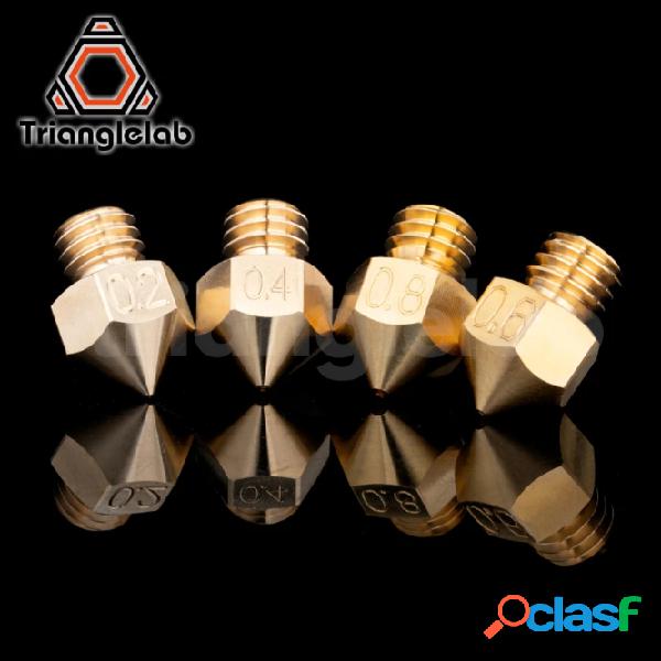 Trianglelab® / Dforce® MK8 Brass Nozzle 1.75MM Filament
