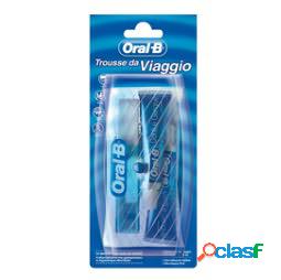 Trousse da viaggio - Oral B - spazzolino + 2 dentifrici da