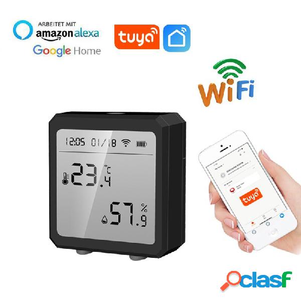 Tuya WiFi Smart Digital Temperature and Humidity Sensor with