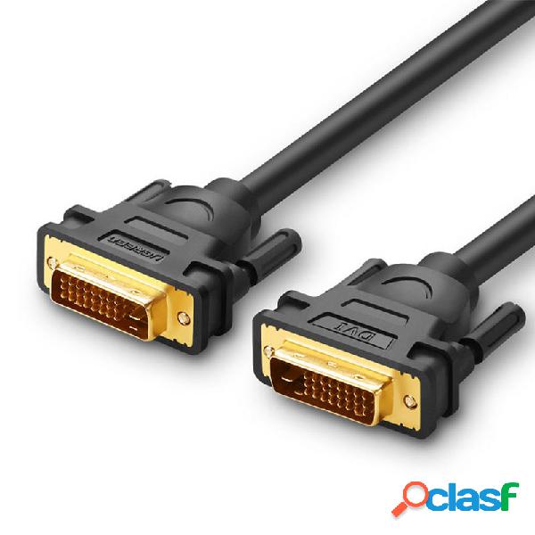 UGREEN DV101 DVI(24+1) To DVI(24+1) Male to Male Cable Video