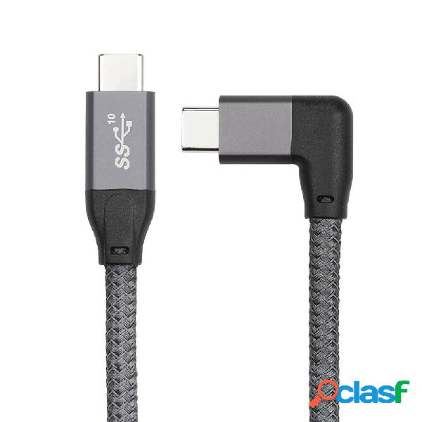 ULT-unite USB3.1 Type C Elbow Data Cable 20Gbps Gen2 USB