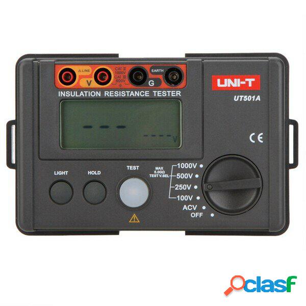 UNI-T UT501A 1000V Insulation Resistance Meter Ground Tester