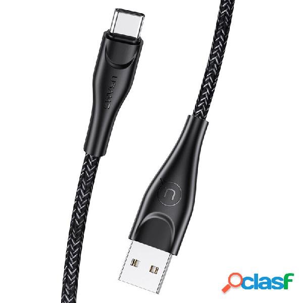 USAMS U41 Nylon Braided Type-C Micro Fast Charging Data