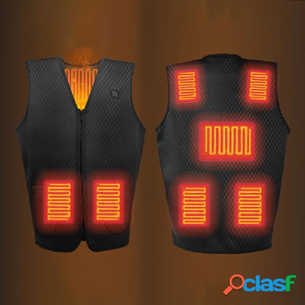 USB Charging Smart Heating Vest Odorless Magnetic Therapy