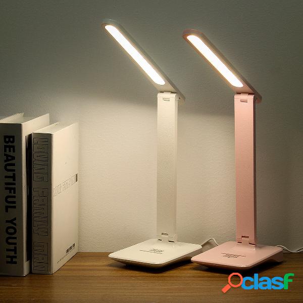 USB Touch Diming LED Desk Lamp 3 Modes Adjustable Night