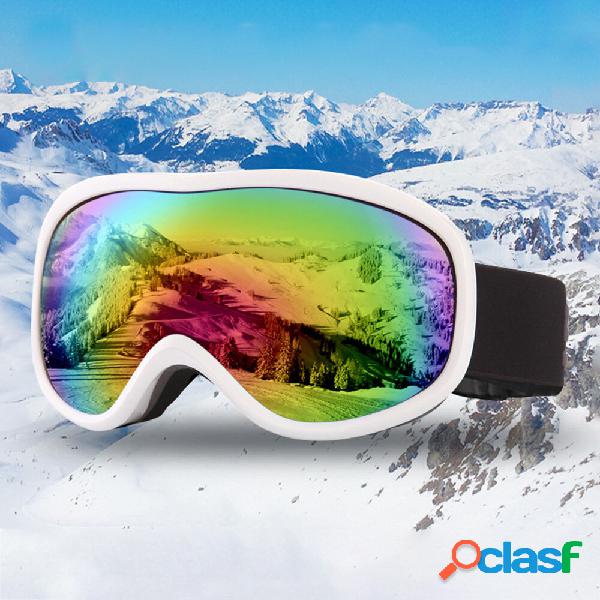 Unisex Double-layer Ski Goggles Large Field of View