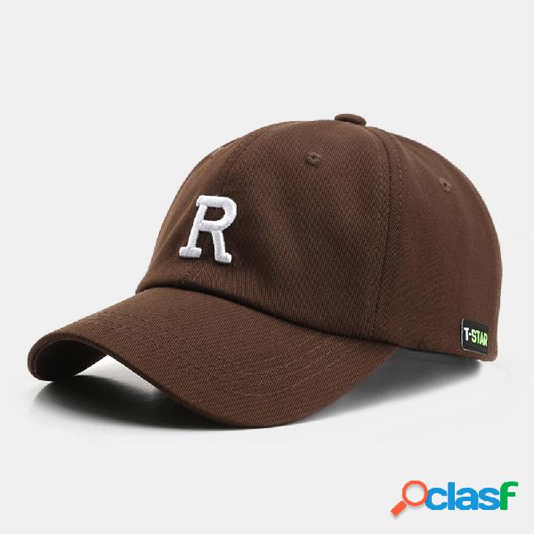 Unisex Three-dimensional Letter Embroidery Baseball Cap