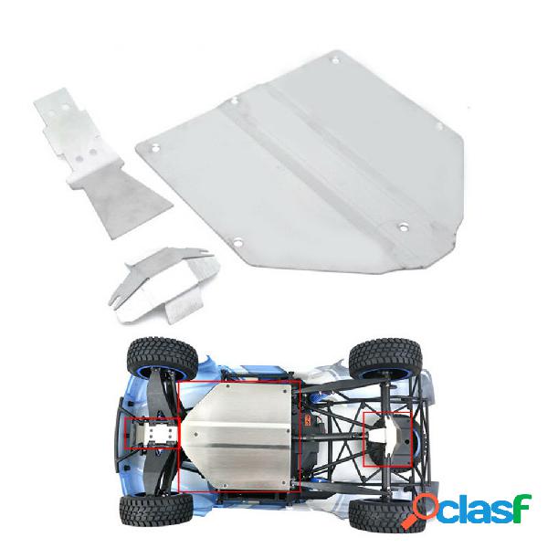 Upgraded Stainless Steel Chassis Armor Protection Skid Plate