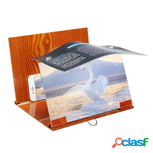 Upgraded Version Universal 12 inches Wooden Foldable Screen