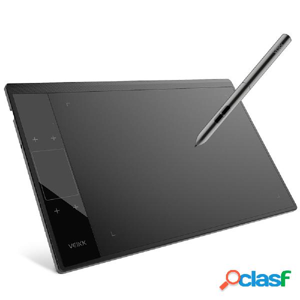 VEIKK A30 10x6 Inch Work Area Graphics Drawing Tablet with