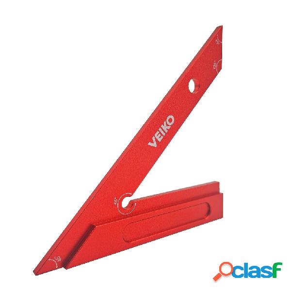 VEIKO 45 Degree Miter Square Ruler With Seat 200x143mm Miter