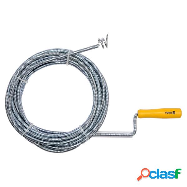 VOREL Coclea di Scarico 10 m x 9 mm Gialla