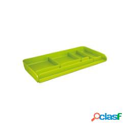 Vaschetta portacancelleria Mydesk - 26,1x12,5x2,8 cm - verde