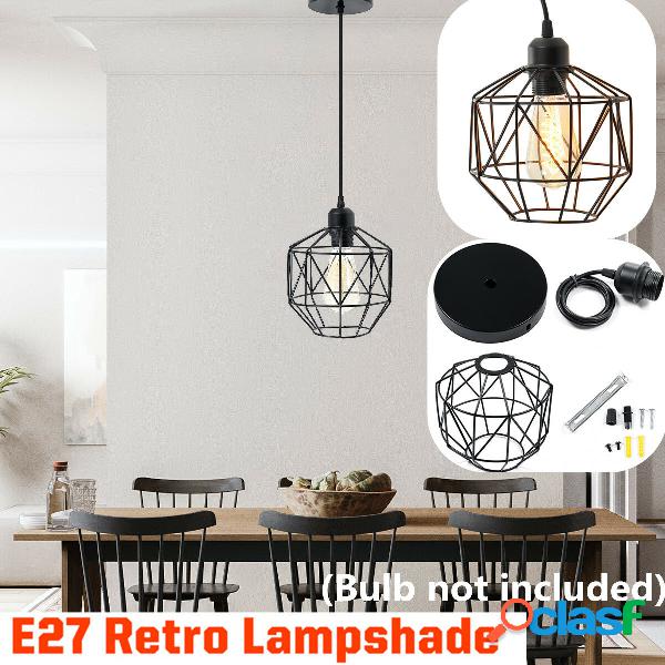 Vintage Style Retro Industrial Pendant Lamp E27 Light Loft