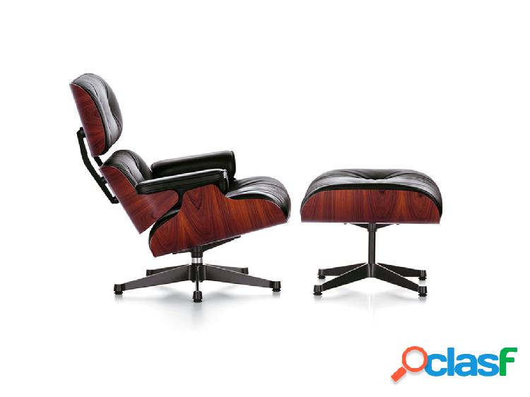 Vitra Eames Lounge Chair & Ottoman - Palissandro/Pelle