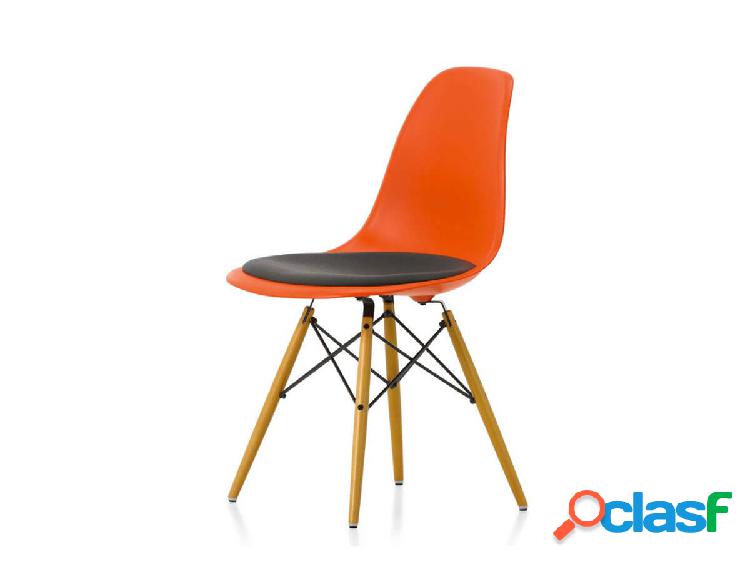 Vitra Eames Plastic Chair DSW - Sedia con Cuscino Integrato