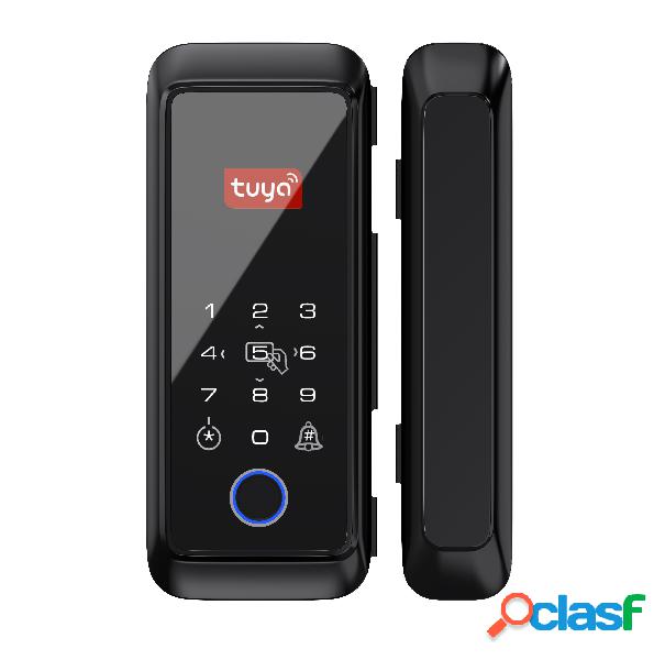WAFU WF-T3 Tuya Glass Door Fingerprint Lock Smart Password