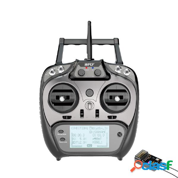 WFLY ET08 2.4GHz 8CH FHSS Radio Transmitter Support Two-way